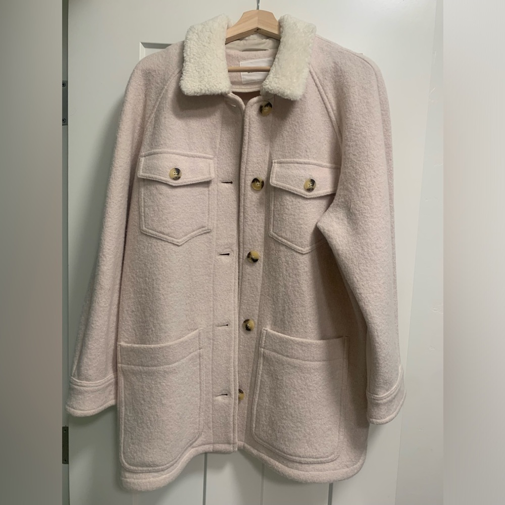 Aritzia 100% merino wool jacket